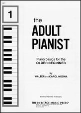 Adult Pianist No. 1 piano sheet music cover